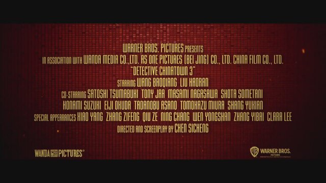 Detective Chinatown 3 (2020) Fragman