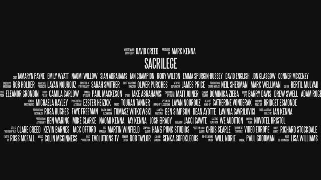 Sacrilege (2020) Fragman