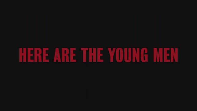 Here Are the Young Men (2020) Fragman