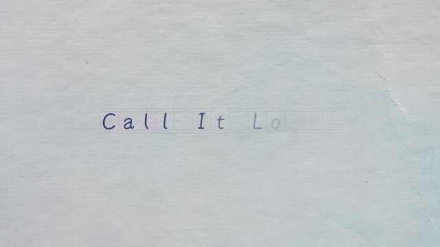 Call It Love (2023) Fragman