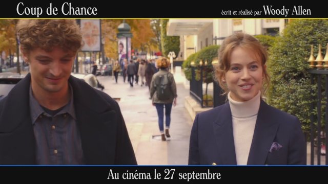 Coup de chance (2023) Fragman