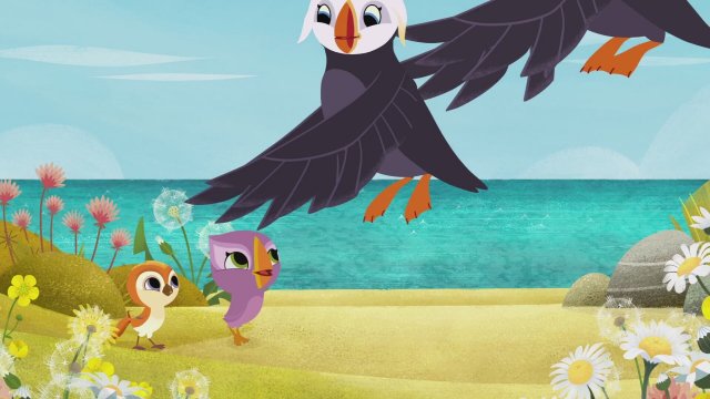 Puffin Rock and the New Friends (2023) Fragman