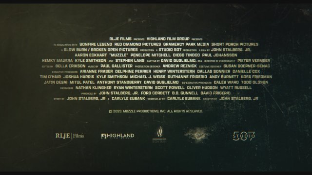 Muzzle (2023) Fragman