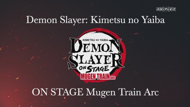 Demon Slayer: Kimetsu no Yaiba on Stage M ugen Train Arc (2023) Fragman