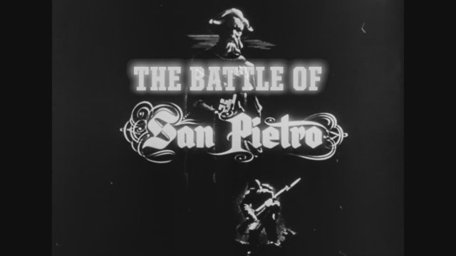 The Battle Of San Pietro (1945) - Fragman