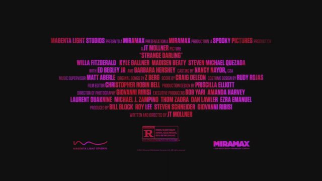 Strange Darling (2023) Fragman