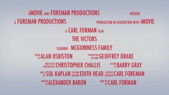 The Victors (1963) Noel Fragmanı