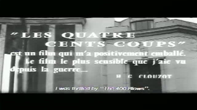 Les Quatre Cents Coups / The 400 Blows Fragmanı