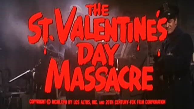 The St. Valentine\'s Day Massacre Fragmanı
