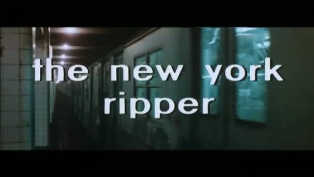 The New York Ripper Fragmanı