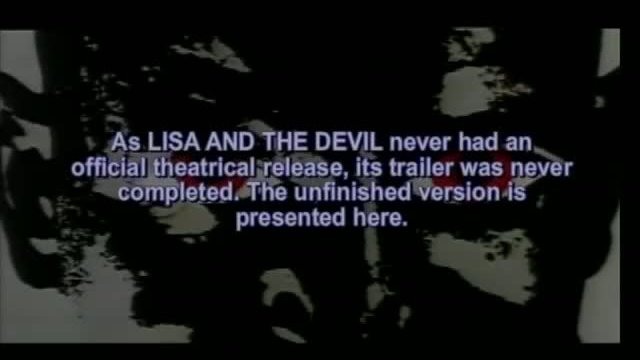 Lisa E Il Diavolo Fragmanı