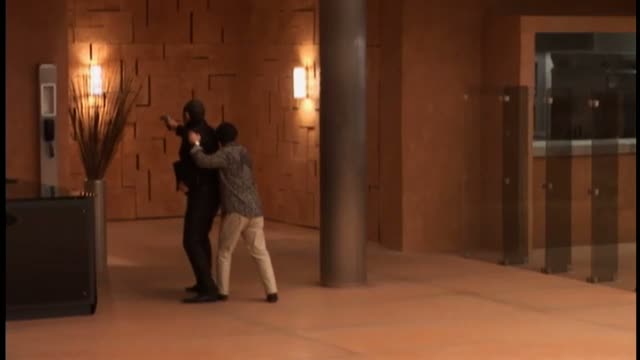 quantum of solace exploding room