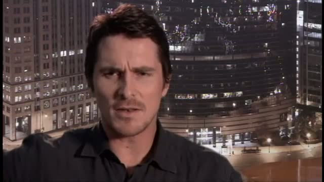 Kara Şövalye (2008) Christian Bale Röpörtaj