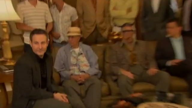 Behind The Scenes Cast Posing For Photo