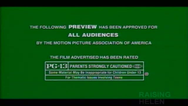 Raising Helen 6. Fragmanı