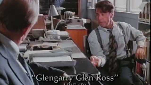 Glengarry Glen Ross 4. Fragmanı