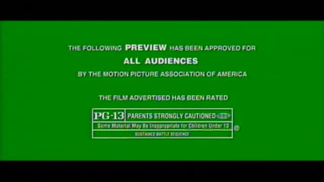 Gods And Generals 4. Fragmanı