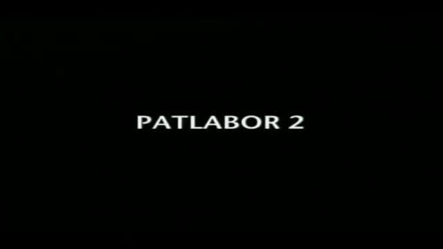 Mobile Police Patlabor 3. Fragmanı