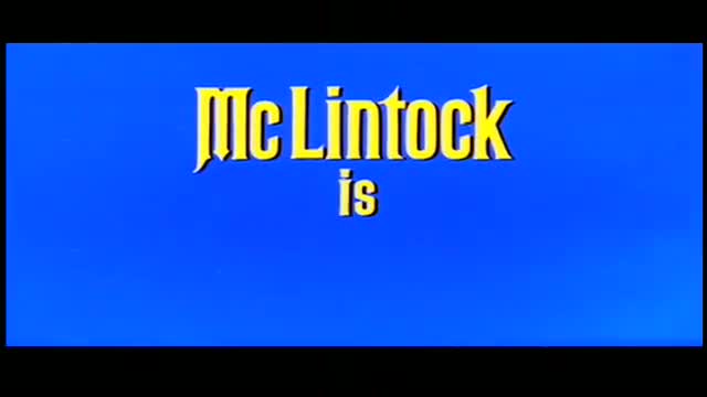 Mclintock! 2. Fragmanı