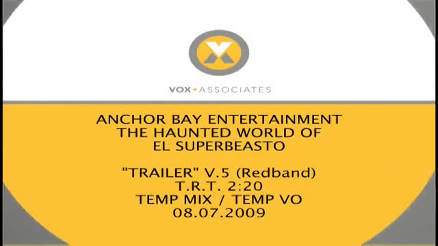 El Superbeasto (2009) Fragman