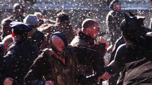 Kara Şövalye Yükseliyor (2012) Kamera Arkası Görüntüleri