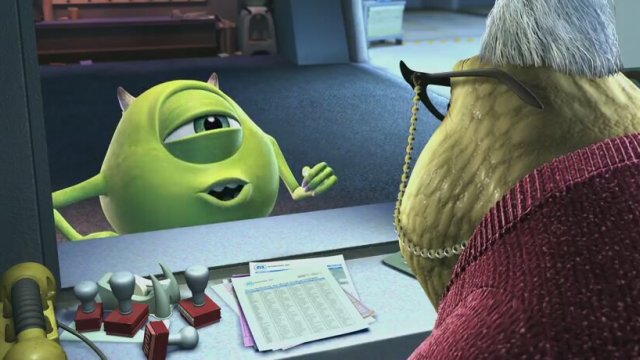 Monsters inc 3D Fragman