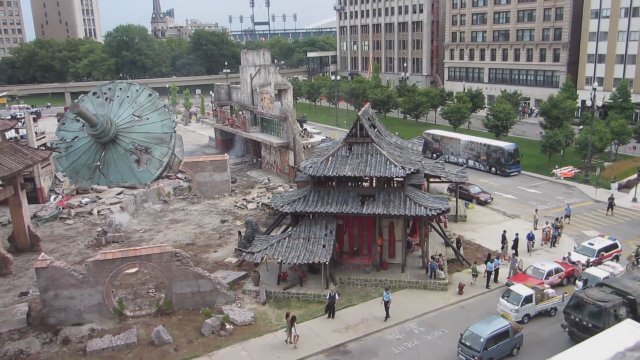 Transformers 4 - Detroit Gizli Çekimleri