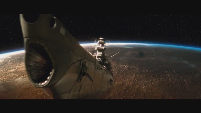 Space Battleship Fragman