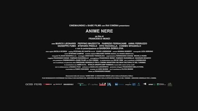 Anime Nere (2014) fragmanı